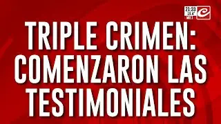 Triple crimen de Varela: declararon las amigas de Lara