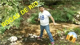 FUI A UN RIO Y SELECCIONE LAS ROCAS PARA MIS CICLIDOS AFRICANOS