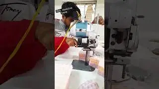 Fabric Cutting with Straight knife #cutting #frockdesign