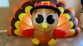 Inflatable Thanksgiving Turkey (Toy Review)