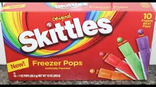 Original Skittles Freezer Pops Review