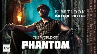 Phantom first look motion poster|vikranthrona | KICCHA SUDEEP | ANUP BANDARI |vstudiobox