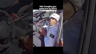NBA YoungBoy gets stopped in Lamborghini SVJ by UPD with DDAWG & gains a new supporter