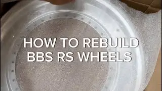 Как переоборудовать BBS RS с помощью переходных кромок с 16 дюймов на 18 дюймов с использованием ...