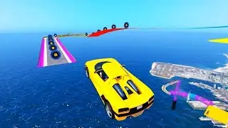 Impossible GT Cars Stunt Mega Ramp Android 3D Simulator Gameplay