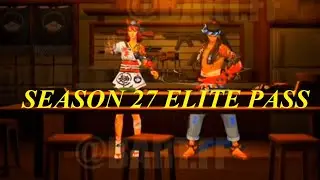 FREE FIRE/ Season 27 Elite pass Review all items claim 😎😎😎