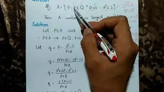 Set of positive rational numbers whose square is less than 2 contains no largest number. Proof