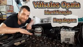 Regulagem e identificação de tuchos de Válvula Opala.