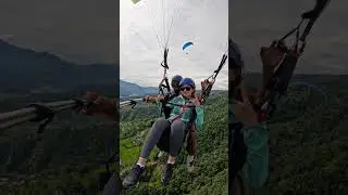 paragliding in pokhara Nepal &hearts;️ #pokharamuser #comeflywithus #inparadise #hometown