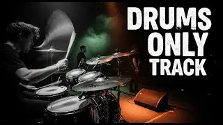 Drums Only Blues Backing Track Jam Track for Guitar Players Medium Speed
