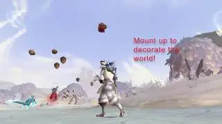 The Wandering Ancient Mount was Bugged in an awesome way.