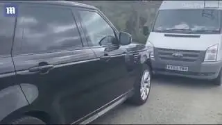 Snowdonia visitor blocked in by angry locals as police are called