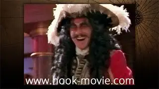Hook - Behind the scene - Captain Hook's first appearance