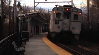 NJ Transit Railfanning Gladstone Branch at Lyons 4-8-2014