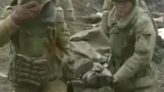 Первые минуты после боя, Чечня 1995 год капитан Антонов