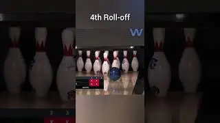 The Greatest and Longest Roll-off in PBA history (WSOB XVI) #shorts #pba #rolloff #longest