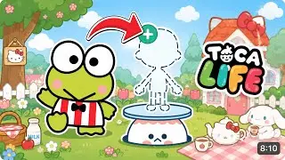 KEROPPI 🐸✨ in TOCA BOCA 🎮 | Sanrio Character Creation