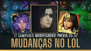 CHANGES COMING TO LOL! 17 CHANGED CHAMPIONS, ITEMS AND RUNES, PATCH 25.19