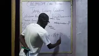JAMB LIKELY QUESTION || ATOMIC STRUCTURE AND CALCULATION INVOLVED #chemistry #education #stem 