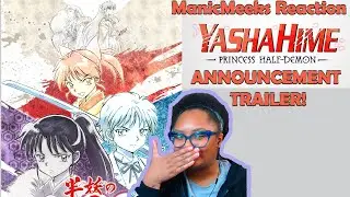 THEY ARE SO CUTE!!! OMG! | Yashahime: Princess Half-Demon Official Announcement Trailer Reaction!