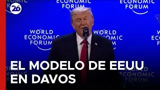 🚨 DISCURSO COMPLETO DE TRUMP EN EL FORO DE DAVOS | Donald detalló el éxito del modelo Americano
