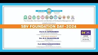 SBVU LIVE -  FOUNDATION DAY 2024