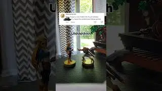 Link's Ultrahand can do WHAT!? #zelda #funny #nintendo #link #botw #totk #switch #amiibo #hand
