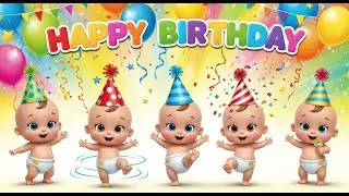 happy birthday to you | baby ryhmes | happy birthday song | kids dancing videos