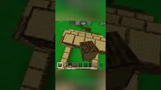 Building a Tube-Shaped Wooden Shelter / DIY Creative / Minecraft / Gaming / Playgame / Survival 