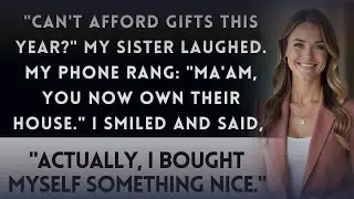 At Christmas Dinner, They Said I Was Poor—Then My Assistant Called About Their Mortgage