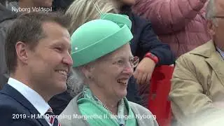 2019 Dronning Margrethe besøger Nyborg