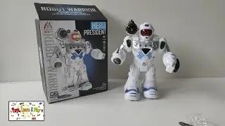 Unboxing the Hero President: Futuristic Robot Warrior of the Future