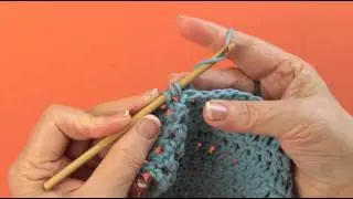 Back Post Double Crochet (Left Hand)