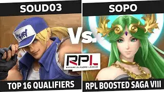 [BS8] Soud03(FKE) | Soud03 (Terry) vs. LOL300 | Sopo (Palutena) - SSBU Singles