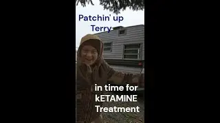 Patching Up Terry & Testing Water Tank Plumbing In time for kETAMINE treatment