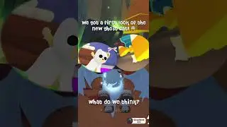 We finally got a first look at the new ghost cat in Adopt me! 😱 You buy it? #adoptmehalloween #viral
