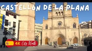 [4K] Castell&oacute;n de la Plana on foot/Valencia