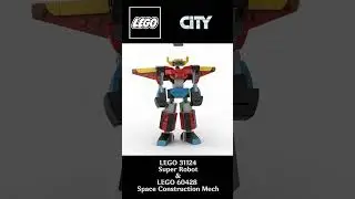 LEGO 60428 & LEGO 31124 Super Robot MIX