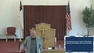 Acts 1:1-14- Pastor Ken Dalton