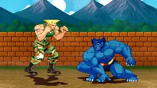 Guile Vs. Beast - Animalistic Dynamics