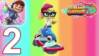 Subway Surfers Tag - Tricky - Gameplay Walkthrough Part 2 - Park Unlock (iOS)