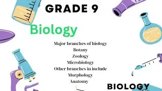 chap 1 | Major branches of biology | other branches of biology| class 9