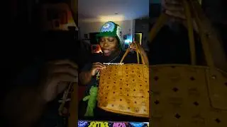 what&rsquo;s in my bag !? . mcm bag . what&rsquo;s in my purse ?🦋🍒