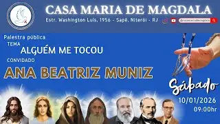 Evangelho em Foco - Convidada: Ana Beatriz Muniz - Tema: Algu&eacute;m me tocou
