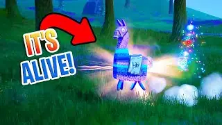 The NEW Fleeing Loot Llamas - Fortnite Season 7