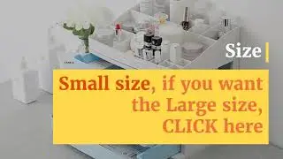 JULY'S SONG Plastic Cosmetic Drawer Makeup Organizer Makeup Storage Box