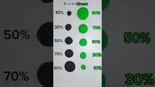 Black vs green satisfying colour mixing clay #shorts #satisfying #colourmixing #clay