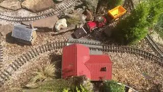 LGB garden railway development in our garden
