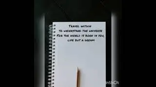 Travel within | A self discovery poem