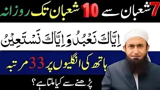 Surah Fatiha Rozana 33 Martba Parhne Ke Fayde | Har Mushkil Ka Hal | Tariq Jameel Bayan 2026
